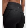 Lululemon Align  High Rise Pant With Pockets 25  Ripple Emboss Black