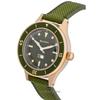 Bulova Mil Ships 150th Anniversary Special Edition Green Dial Automatic Diver's 98A324 200M Men's Watch