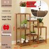 Bamboo Wood Plant Stand & Storage Shelf