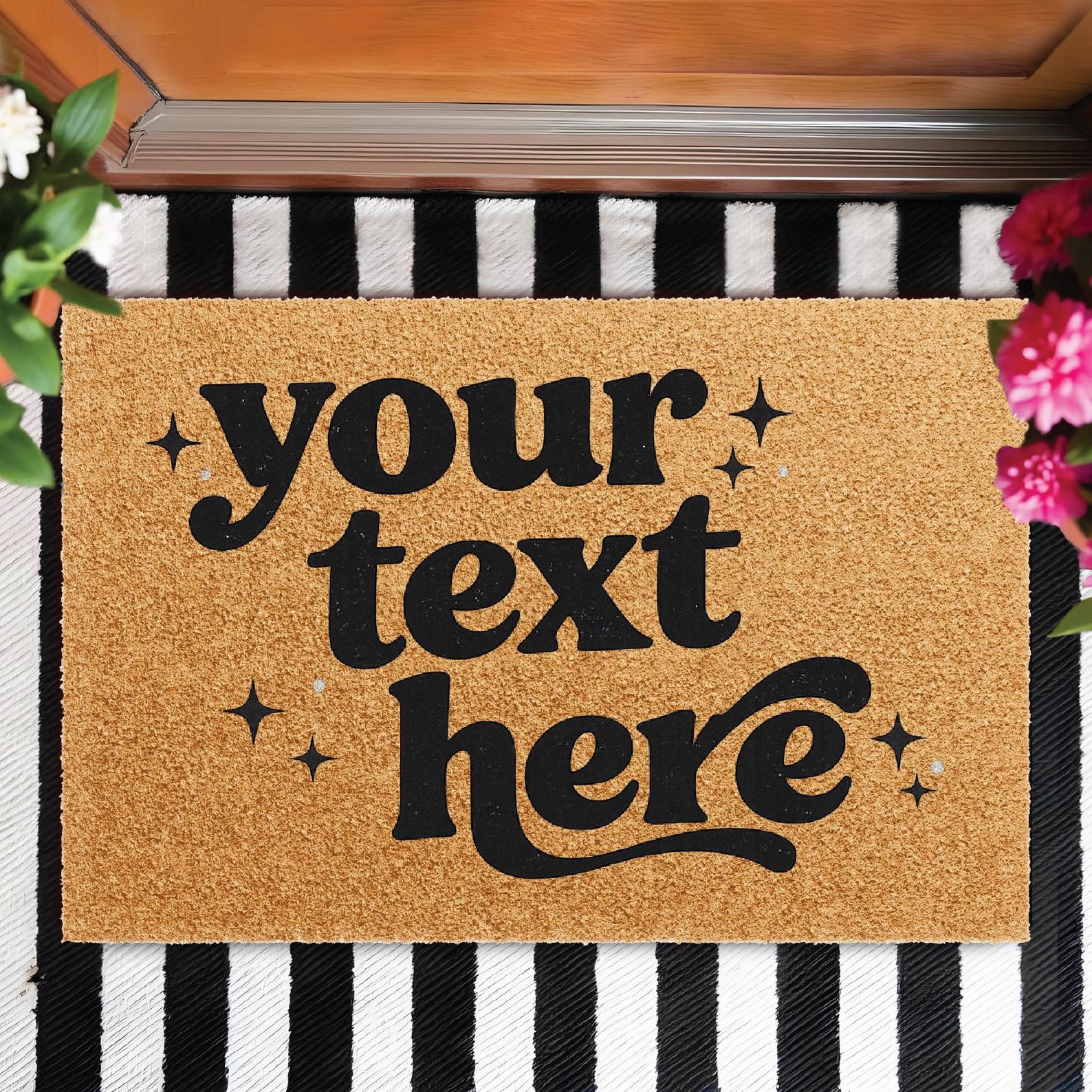 Familiebedrijf Entree Deurmat Gepersonaliseerde Welkommat Uw Tekst Hier Esthetische Voordeur Decoratie Mat Textiel Vloerkleed 40cmx60cm