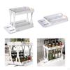 Extendable Spice Rack, Multipurpose Storage Holder, Cabinet,