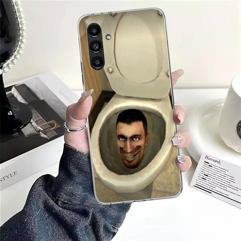S-Skibidi Toilet Mobile Cell Phone Case For Samsung Galaxy A13 A14 A15 A16 A17 A53 A54 A55 A56 A57 A33 A34 A35 A36 A37 A23 A24 A