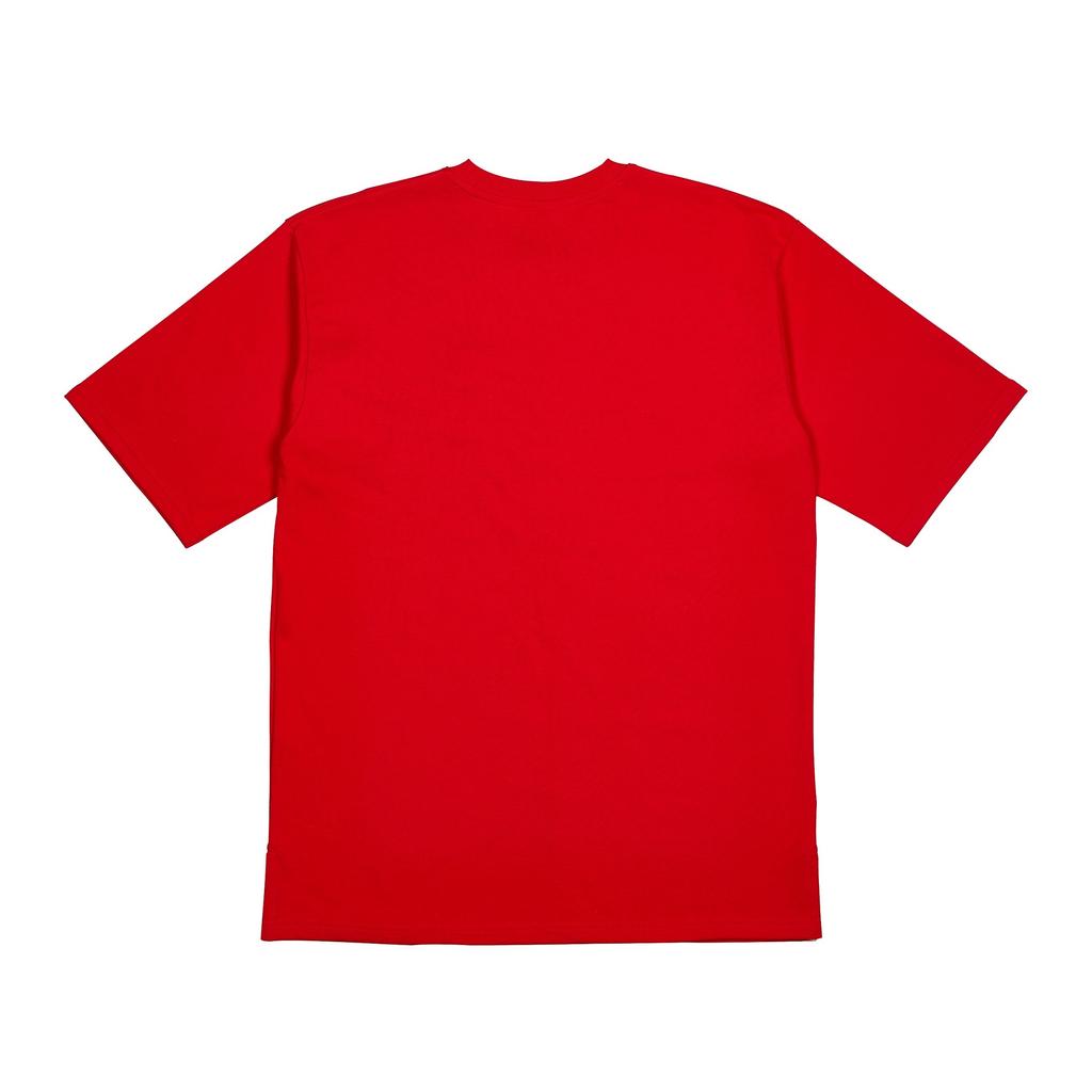 J Piasco Plain Short Sleeve T-Shirt [Red]
