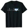 Argentina Culture Themed Graphic T-Shirt Casual Daily Short Sleeve Tee Unique Mate Football National Flag Element Design Top