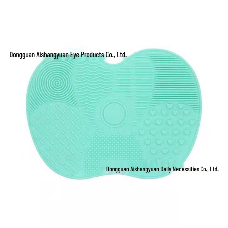 Silicone Makeup Brush Cleansing Pad with Suction Cup