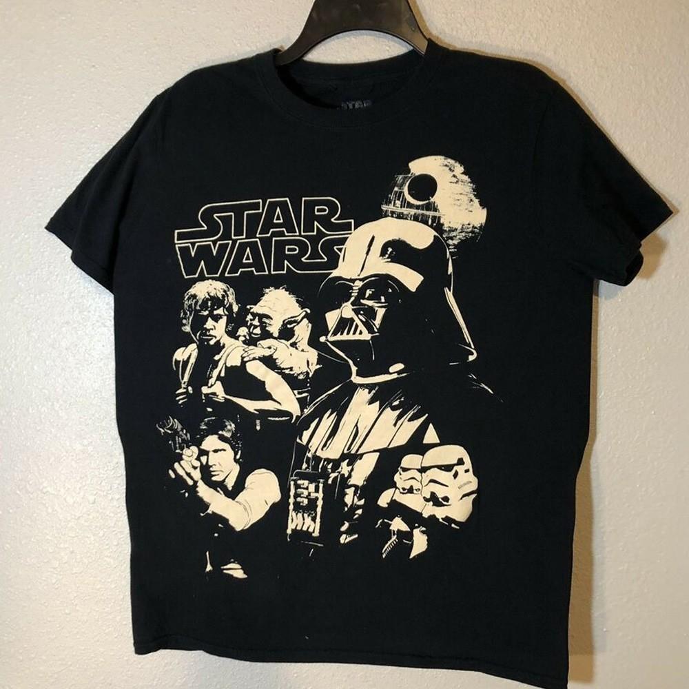 

Retro SW Darth Collage Unisex TShirt Gift For Fan S5XL Unisex T-Shirt XL