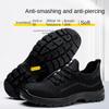 Labor Insurance Shoes Men's Electrical Insulating Shoes Lightweight and Breathable Wear-resistant Anti-smashing Anti-piercing Safety Shoes