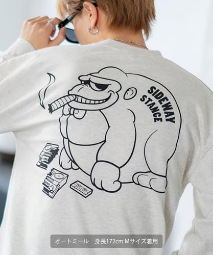 [VERBESSERT] [SIDEWAYSTANCE] Break Gorilla Langarm-T-Shirt