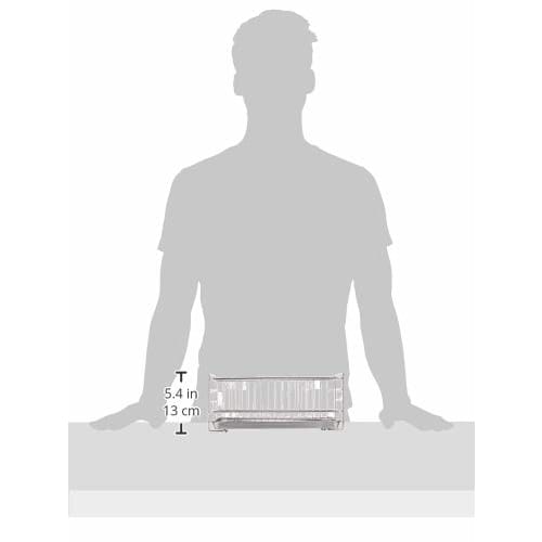 PEARL METAL Mini Stainless Steel Draining Basket, At Aqua, HB-3938, Silver