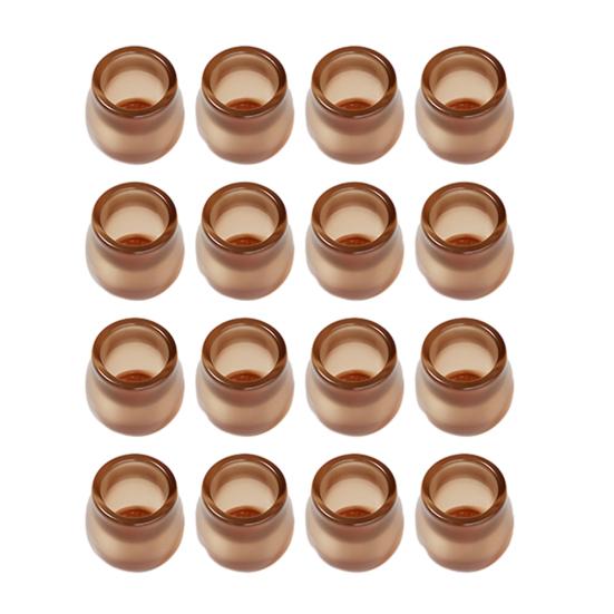 16Pcs Chair Leg Floor Protectors Stool Leg Protector Caps Anti-Slip Chair Leg Caps for Hardwood Floors Anti-Scratch Reduce Noise