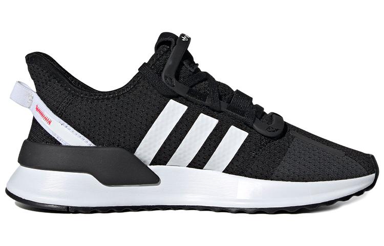 adidas Originals U PATH Confortables Résistantes à l'abrasion Basses Chaussures de Sport Décontractées Noir Blanc Unisexe G28108