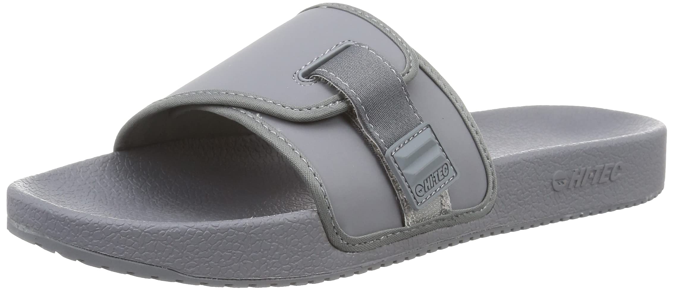 

Hi-Tec STRATA Slide Sandals with Belt, Gray, SS, Size 2E