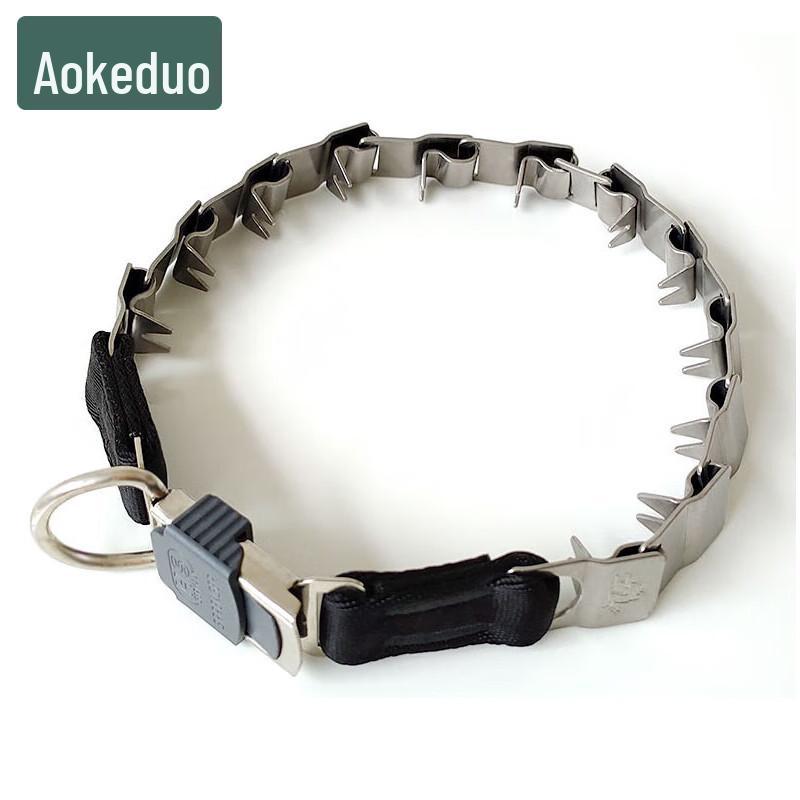 Aokedu 304 Stainless Steel Dog Training Prong Collar