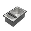 Espresso Knock Box, 304 Stainless Steel, Corrosion Resistant, Coffee Cake Container For Coffee Shops