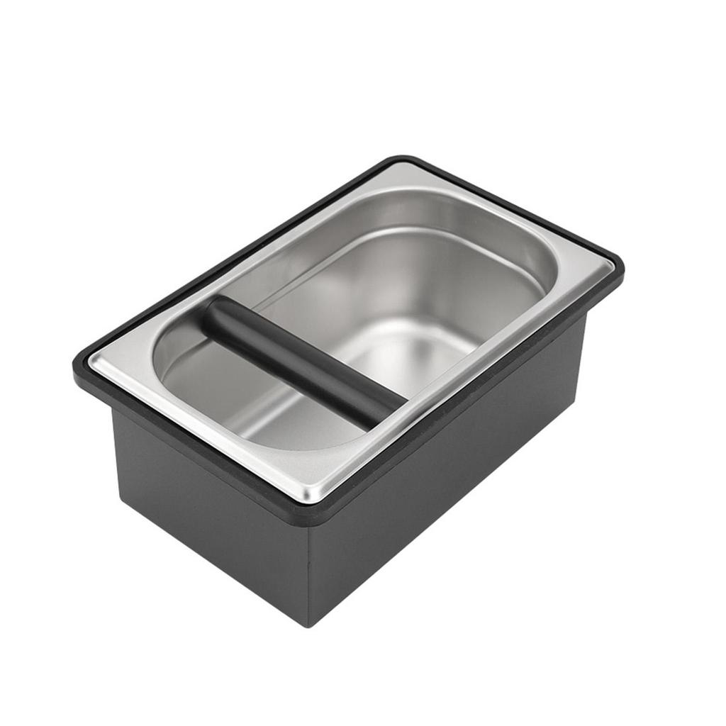 Espresso Knock Box, 304 Stainless Steel, Corrosion Resistant, Coffee Cake Container For Coffee Shops