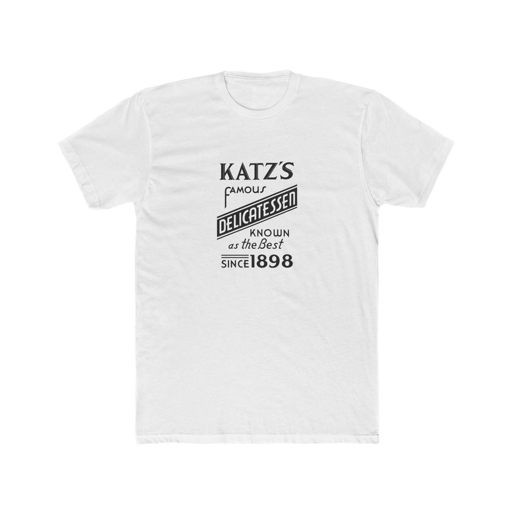 

Katz#039;s Delicatessan New York City Cotton Crew Tee Unisex T-Shirt XL