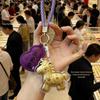 Year of the Horse Gold Pendant Keychain - Elegant Horse Charm Gift and Cultural Souvenir