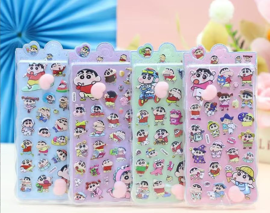 Set of 4 Honlackfu Squishy Butt and Squishy Stickers for Sticker Book and Adult Album Decor Stickers, 3D, Cute, Fluffy, Soft, Decoration, Kids, Girls,