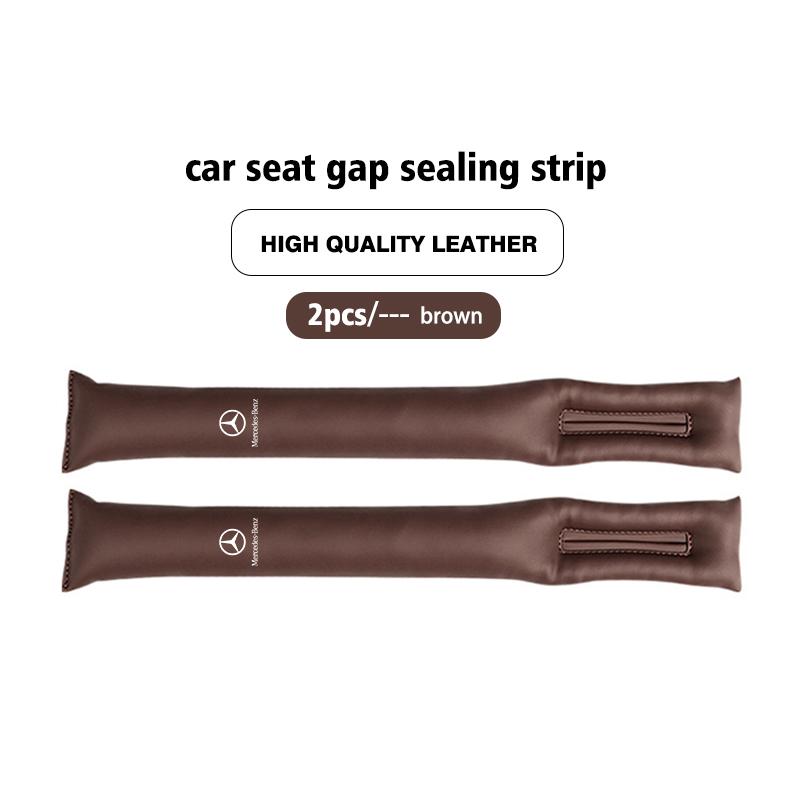 Hzrm1 Car Seat Gap Filler Side Seam Plug Leak-proof Sealing Strip For Mercedes Benz AMG A C E S G Class W201 W210 W108 W204 W205 W203