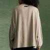 Fear of God Essentials Long-Sleeve Tee Core Heather Men Tops Brown 125BT232014F
