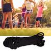 Kid Rubber Band Vibrant Color Wear-resistant Extra-Long High Elasticity Metal Buckle Design Entertainment Rubber Jump Rope Family Cooperation