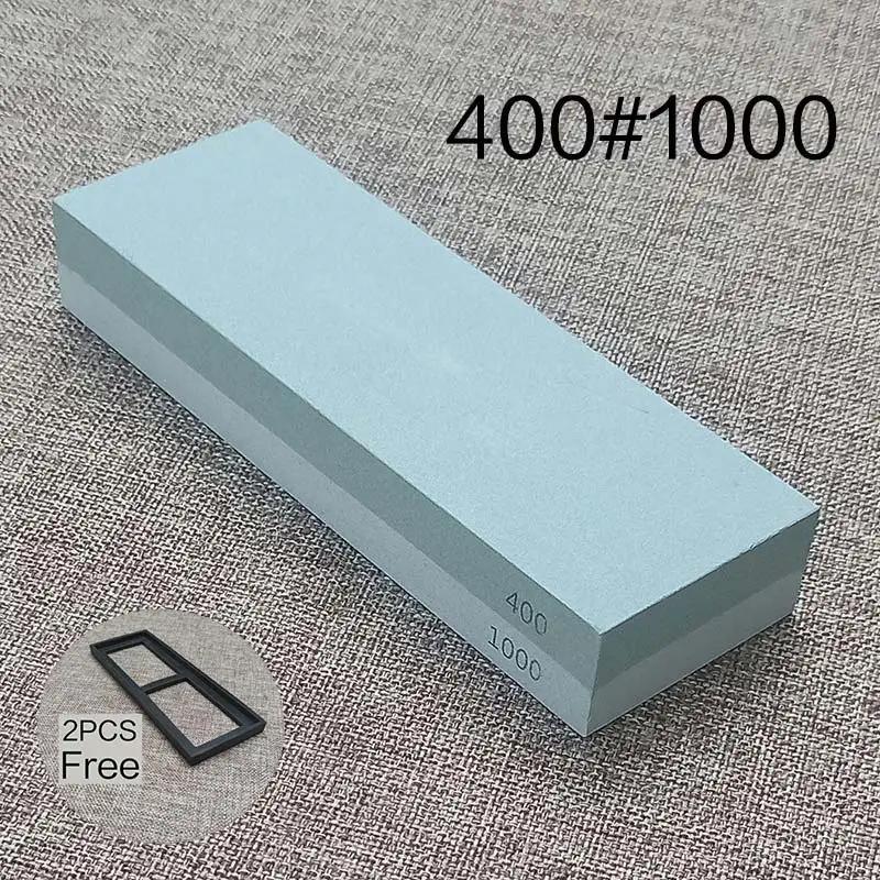Oilstone Whetstone Sharpening Stone Fixed Knife Sharpener Angle guide 15degrees Accessories Kitche Knives Auxiliary Tool320-8000