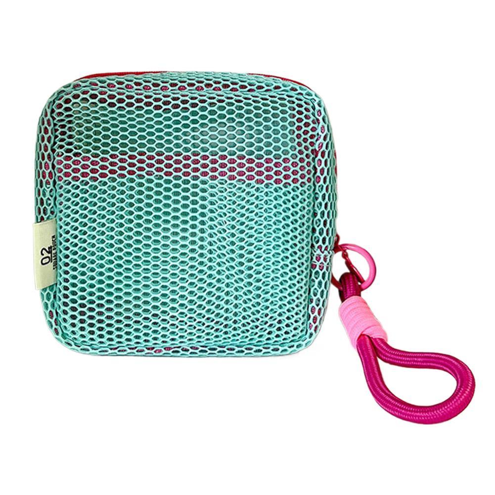 

Модный дорожный - Готовая косметичка: Пастельных тонов, Для подростковых поездок, Компактный для выходных, Органайзер для девочек E7A9 Green-with handle