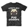 World's Best Pug Grandpa Dog Owner T-Shirt