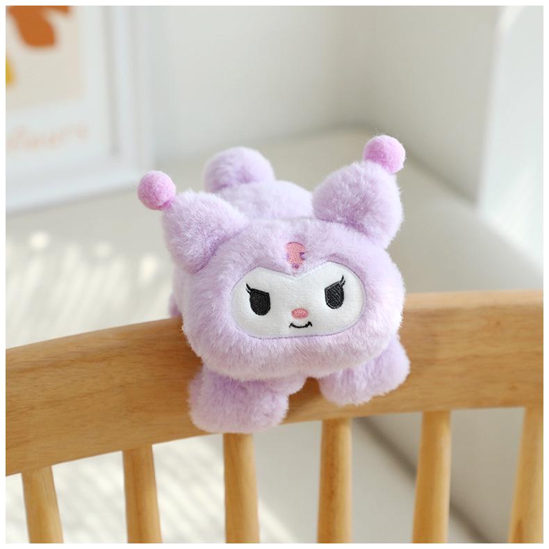 Adorable Japanese Style Cartoon Slap Bracelet & Plush Doll Curtain Holder 24cm-0.1kg