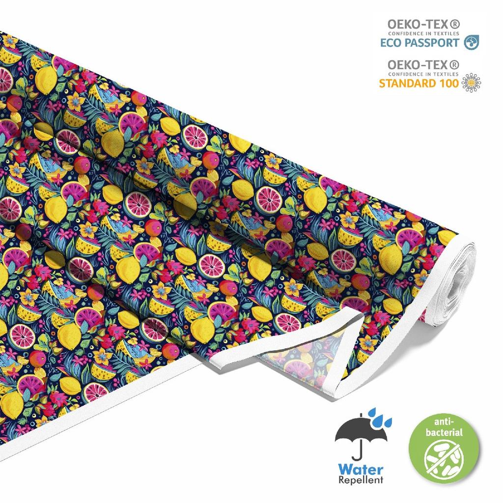 Outdoor Dekostoffe Oxford - Motiv Obst | Dx6091