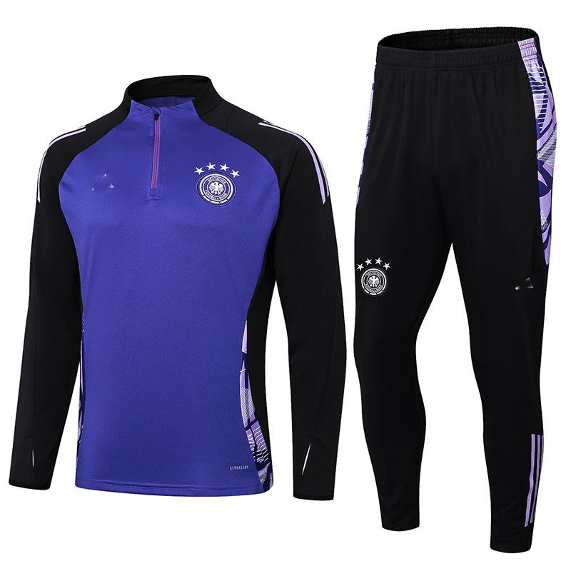 National Team Brazil France Germany England Argentina Portugal Italy Football Training Suit Long Sleeve Suit