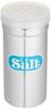 Endo Shoji Commercial Seasoning Long Acrylic Small Stainless Steel and Made in BTY06002 Tin, (with Lid), (Salt), 18-8 Polypropylene, Japan,