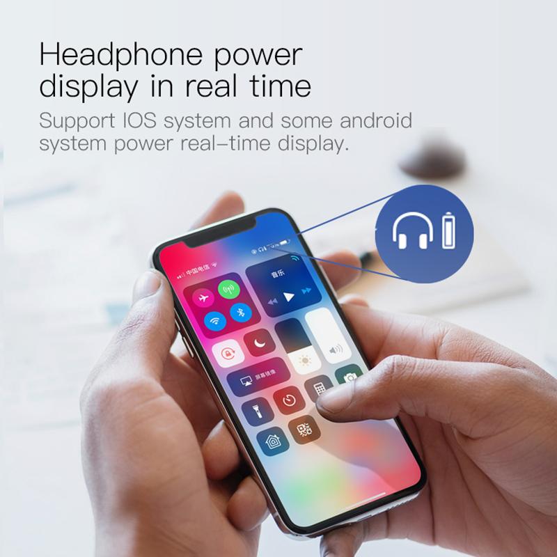 K21 Wireless Headphones Bluetooth Headset Ear Hooks Sport Earphone for Phone Handsfree Headphone with Charger Box Volume Control