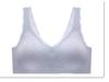 Seamless Lace Sports Bra: Sexy, One-Piece, Comfort Fit.