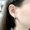 Silver Earrings with Natural Agate 2.938ct (2174059)