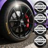 Car Wheel Center Hub Cap Rim Cover Emblem Sticker For Nissan Qashqai X J10 J11 Trail Tiida Teana Skyline Juke X-trail Almera