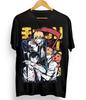 Unisex Shirt Cotton Oversize Large Size Graphic T Shirt Manga Shirt