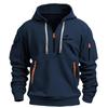 Men's Hoodie Quarter Zip Hoodies Pocket Sports&Outdoor Streetwear Cool Casual Spring Fall Clothing Hoodies Sweatshirts