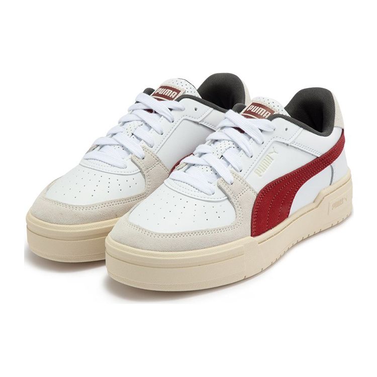 Puma CA Pro Ivy League White Intense Red Unisex Sneakers 388556-02