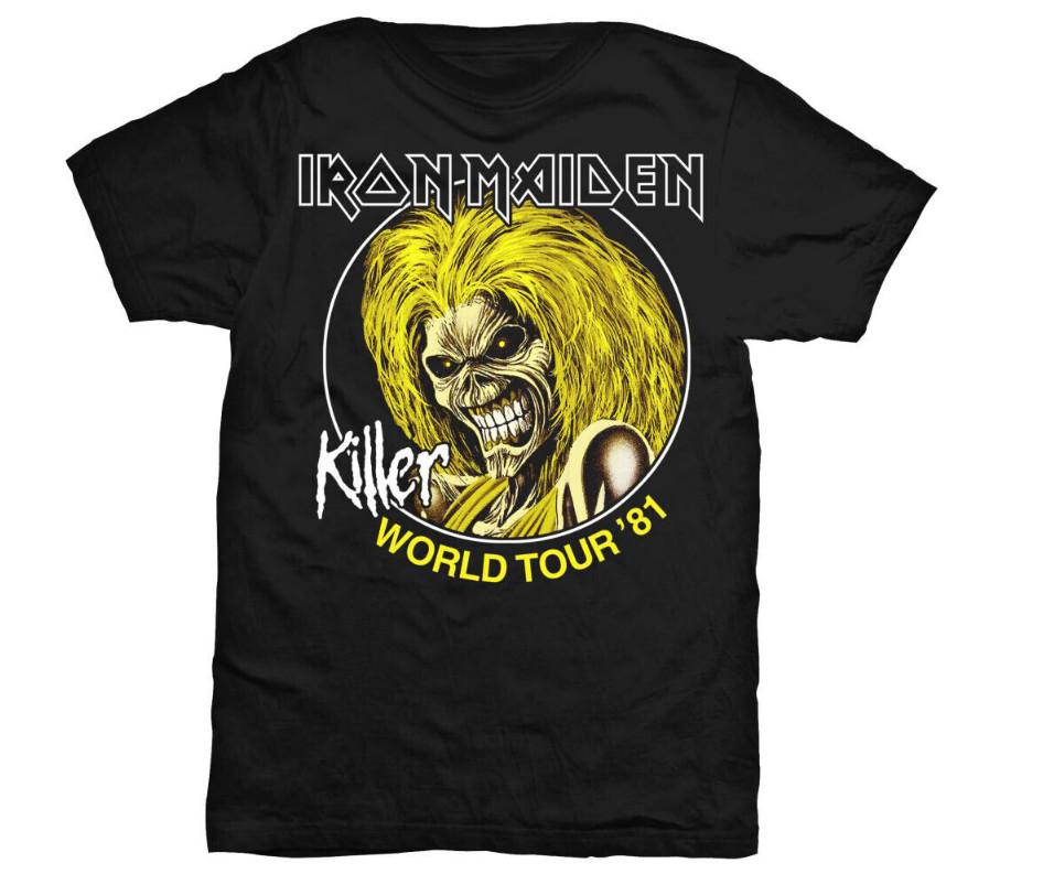 

Iron Maiden Killers World Tour 81 Shirt 4XL