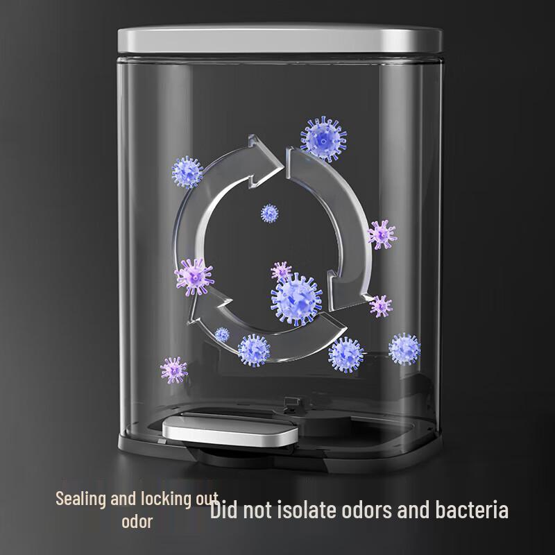 NHZHIW 12L Kitchen Trash Can