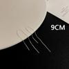 Luxury Metal Smooth Long Hook Earrings for Women Minimalist Gold Copper Color Leaf Geometric Earrings Party Zircon Accessories