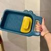 Thicken Clothes Washboard Plastic Integrated Lovely Washing Board  Hand Wash Underwear