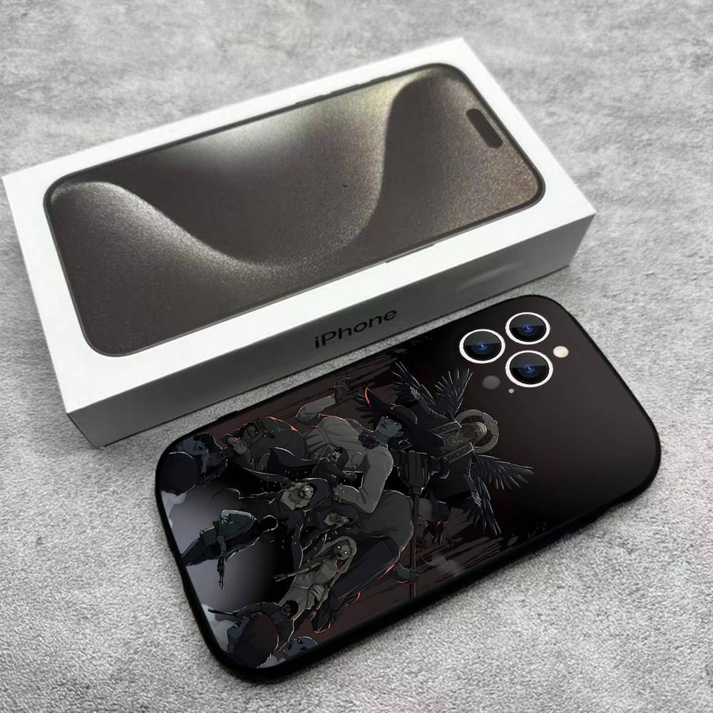 Game R-Resident E-Evil Village Phone Case For iPhone 17,16,15,14,13,12,Pro,Max,Plus,E,SE4,Air,Mini Black Soft Box