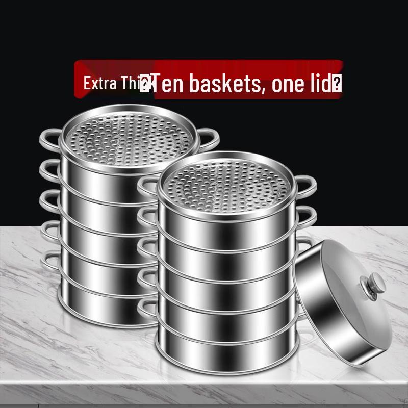 Yunduo Stainless Steel Steamer Set