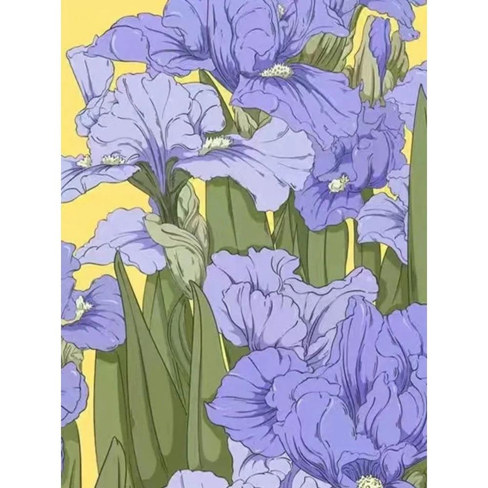 Pictura cu diamant Drill complet drăguț pisică albă pătrat rotund pictură cu diamant peisaj cu flori realizate manual Diy pictură cu mozaic cu diamante decorarea casei