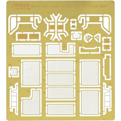 

Fine Molds 1/35 масштаб Военные аксессуары Фототравление для танка Тип 61 MG77 Набор пластиковой модели
