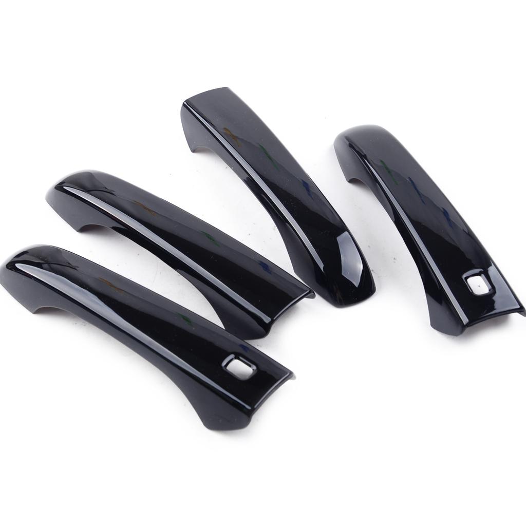 8Pcs Car Gloss Black Door Handle Cover Trim Fit for Jeep Grand Cherokee Dodge Durango 2011 2012-2014 2015 2016 2017