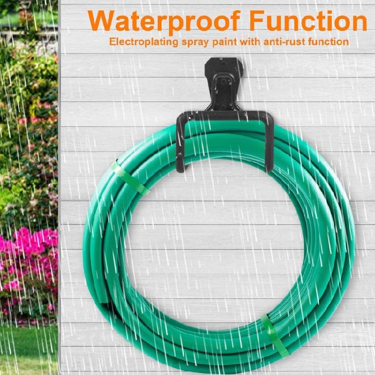 2 Pack Multipurpose Garage Storage Hooks Practical Water Pipe Hanger Efficient Organization Bracket for Garden Tools