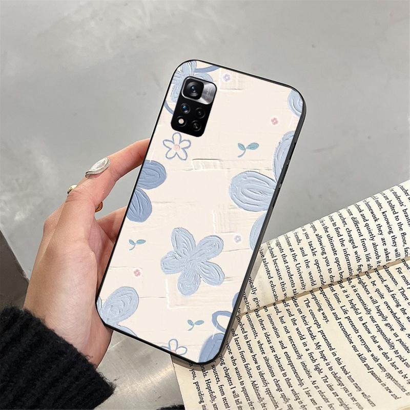 

Барвистий чохол для телефону з квітами для Xiaomi Redmi note 13 12 Pro 11S 11 10 Pro 10S 12S Redmi 10 13C 9C Redmi Note 11Pro 4G